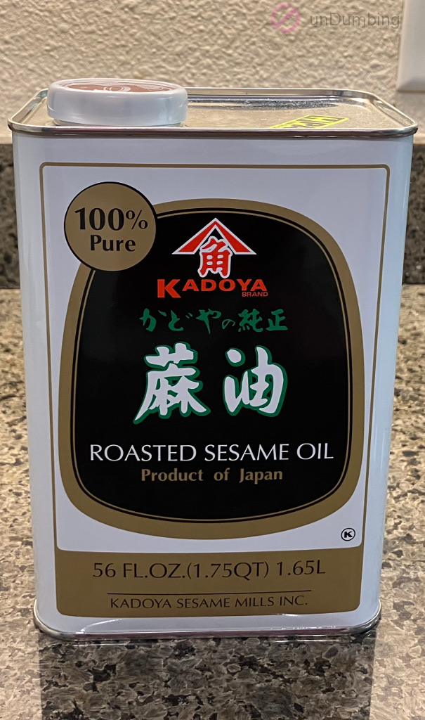 Kadoya brand sesame oil