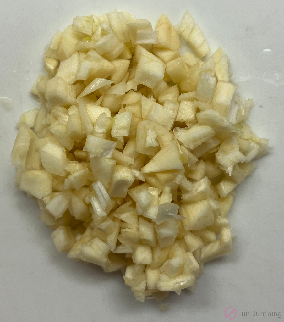 Minced garlic